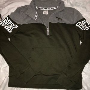 Pink by Victoria’s Secret half zip jacket